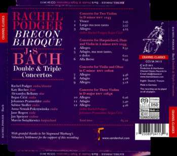 SACD Johann Sebastian Bach: Double & Triple Concertos 354908