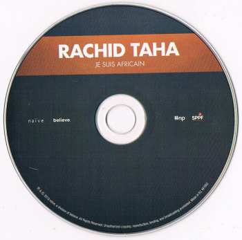 CD Rachid Taha: Je Suis Africain 119749