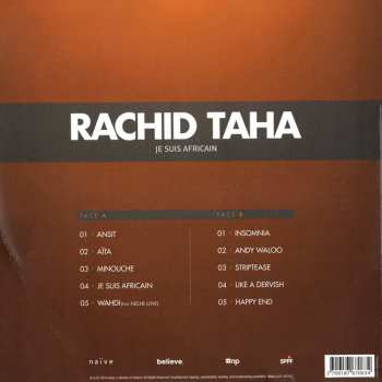 LP Rachid Taha: Je Suis Africain 80848