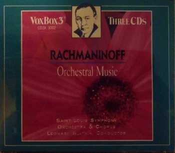 3CD Sergei Vasilyevich Rachmaninoff: Orchestral Music 555622