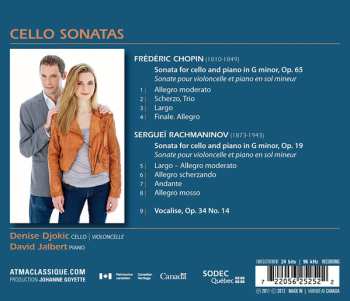 CD Frédéric Chopin: Cello Sonatas 635578