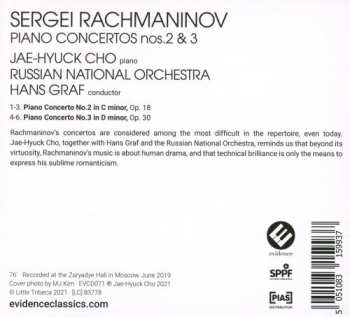 CD Sergei Vasilyevich Rachmaninoff: Piano Concerto No.2 & 3 648225