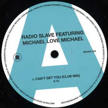 Album Radio Slave: Can't Get You