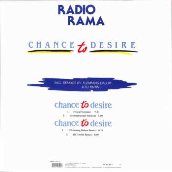 LP Radiorama: Chance To Desire CLR | LTD 618578