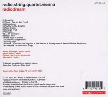 CD radio.string.quartet.vienna: Radiodream 314132