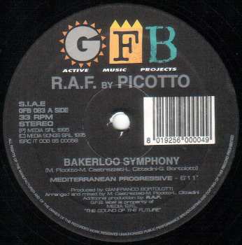 Album R.A.F. By Picotto: Bakerloo Symphony