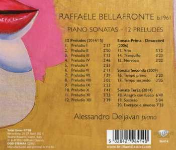 CD Alessandro Deljavan: Piano Sonatas • 12 Preludes 576533