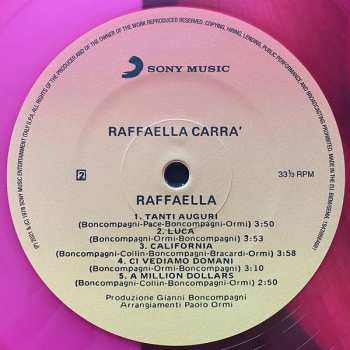 LP Raffaella Carrà: Raffaella CLR | LTD 662837