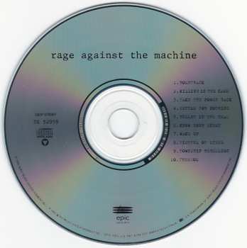 CD Rage Against The Machine: Rage Against The Machine 402742