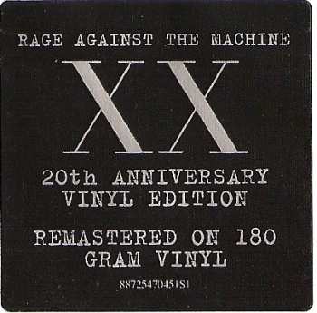 LP Rage Against The Machine: Rage Against The Machine 594810