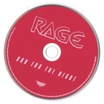 CD Rage: Run For The Night LTD 563255