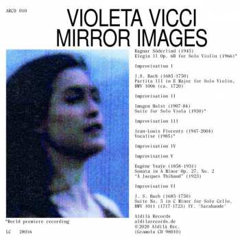 Album Ragnar Söderlind: Violeta Vicci - Mirror Images