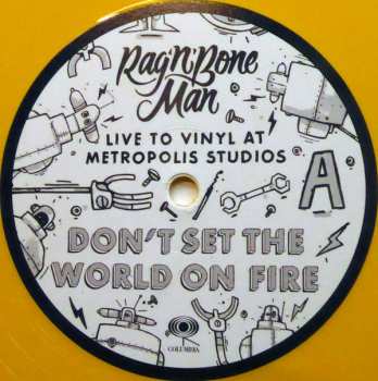 LP Rag'n'Bone Man: Live To Vinyl At Metropolis Studios LTD | CLR 340510