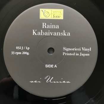 LP Raina Kabaivanska: Sei Unica LTD 649418