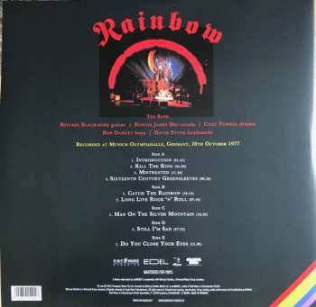 3LP Rainbow: Live In Munich 1977 LTD | CLR 375462