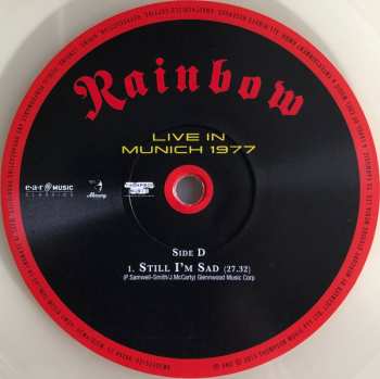 3LP Rainbow: Live In Munich 1977 LTD | CLR 375462