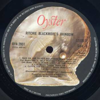 LP Rainbow: Ritchie Blackmore's Rainbow 653217