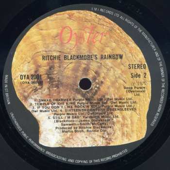 LP Rainbow: Ritchie Blackmore's Rainbow 653217