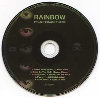 CD Rainbow: Straight Between The Eyes = 闇からの一撃 643552