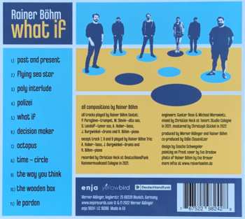 CD Rainer Böhm: What If 586310