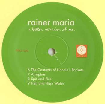 LP Rainer Maria: A Better Version Of Me. CLR 597226