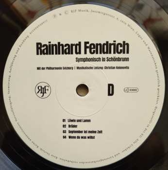 3LP Rainhard Fendrich: Symphonisch In Schönbrunn 626215