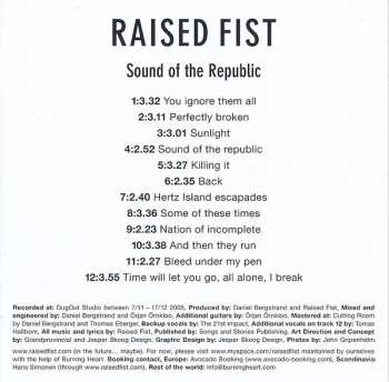 CD Raised Fist: Sound Of The Republic 462248