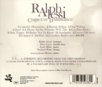 CD Ralph Alessi: Cognitive Dissonance 654412