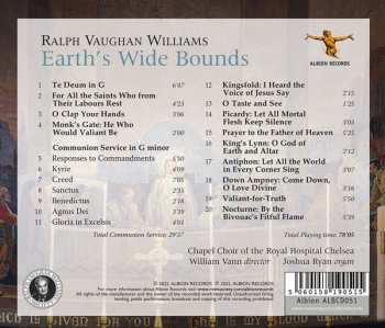 CD Ralph Vaughan Williams: Earth's Wide Bounds   560860