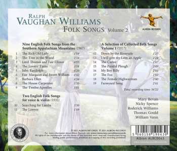 CD Ralph Vaughan Williams: Folk Songs Volume 2 600578