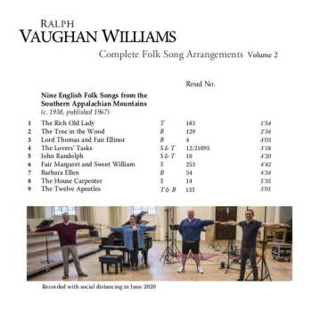 CD Ralph Vaughan Williams: Folk Songs Volume 2 600578