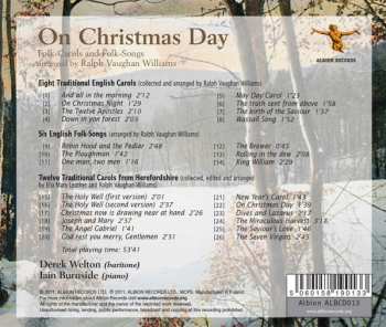 CD Ralph Vaughan Williams: On Christmas Day (Folk-Carols And Folk-Songs Arranged By Ralph Vaughan Williams) 369257