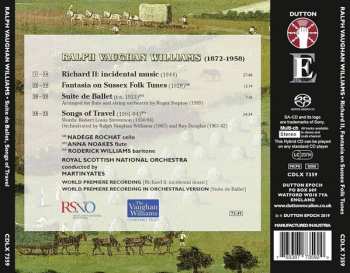 SACD Ralph Vaughan Williams: Richard II / Songs Of Travel / Fantasia On Sussex Folk Tunes / Suite De Ballet 560229