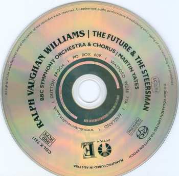 SACD Ralph Vaughan Williams: The Future  & The Steersman 627087