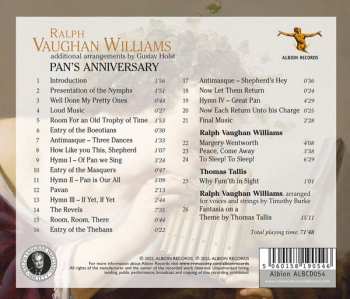 CD Ralph Vaughan Williams: Pan's Anniversary / Tallis Fantasia 614423