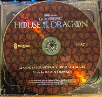 2CD Ramin Djawadi: House Of The Dragon: Season 1 (Soundtrack From The Series) 632232