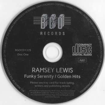 2CD Ramsey Lewis: Funky Serenity / Golden Hits / Solar Winds / Sun Goddess 544020