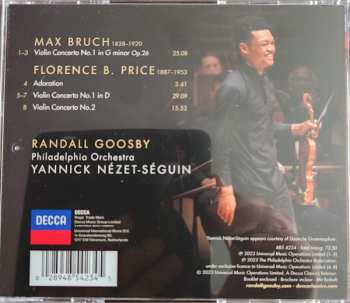 CD The Philadelphia Orchestra: Max Bruch - Florence Price: Violin Concertos 582276