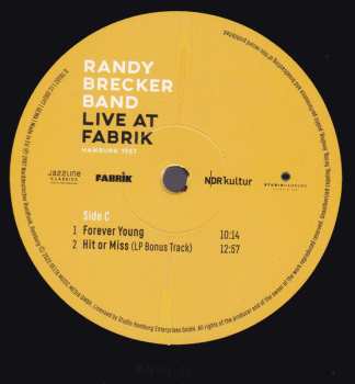 2LP Randy Brecker Band: Live At Fabrik Hamburg 1987 647793