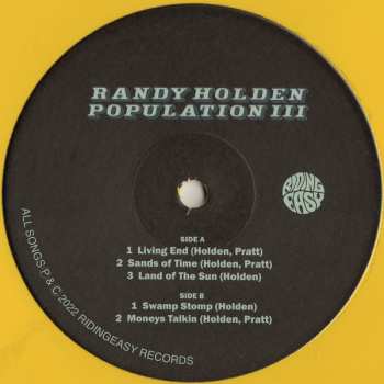 LP Randy Holden: Population III LTD 569201