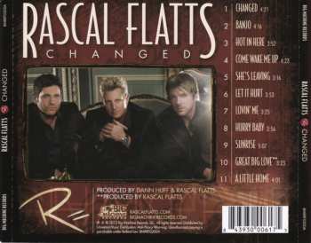 CD Rascal Flatts: Changed 622221