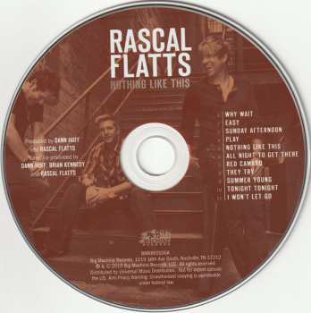 CD Rascal Flatts: Nothing Like This 589613