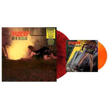 LP/SP Ratt: Out Of The Cellar (40th Anniversary) (limited Edition) (red & Black Splatter Vinyl) (7": Orange Vinyl) 626846