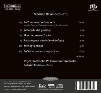 SACD Maurice Ravel: La Valse: Alborada Del Gracioso • Le Tombeau De Couperin • Pavane • Une Barque Sur l'Océan • Menuet Antique 552520