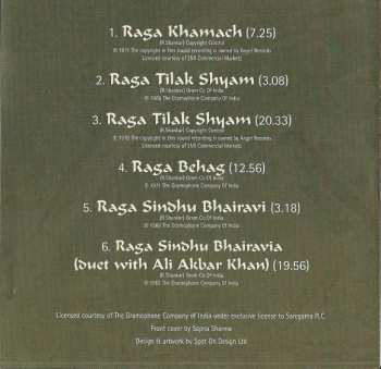 CD Ravi Shankar: From Dusk To Dawn (The Raga Collection) 282208