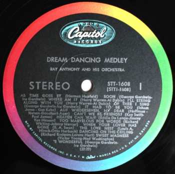 LP Ray Anthony: Dream Dancing Medley 596996