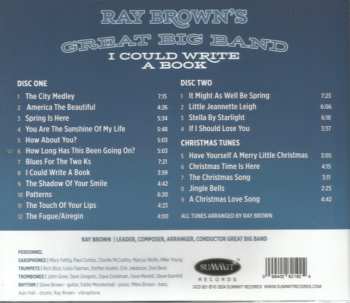 2CD Ray Brown's Great Big Band: I Could Write A Book 598624