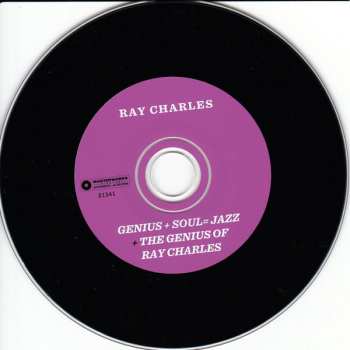 CD Ray Charles: Genius+Soul = Jazz + The Genius Of Ray Charles DIGI 550420