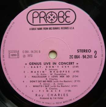 LP Ray Charles: Genius  Live In Concert 620894