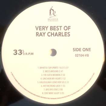 LP Ray Charles: The Very Best Of Ray Charles 89114